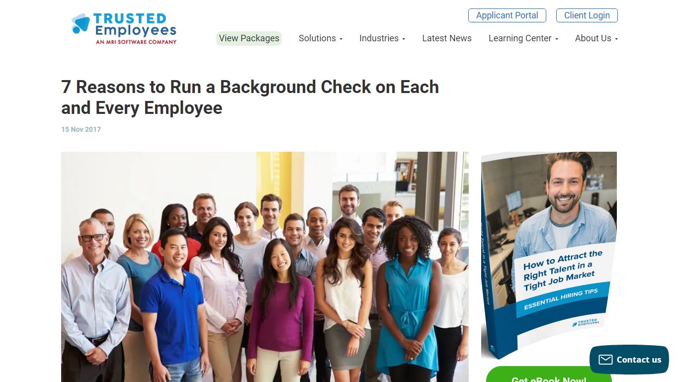 7 Reasons to Run a Background Check on Each and Every Employee